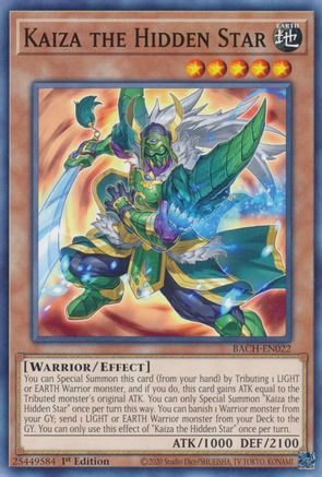 Kaiza the Hidden Star [BACH-EN022] Common - Trinity Hobby