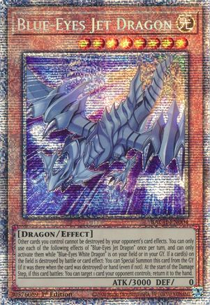 Blue-Eyes Jet Dragon [BACH-EN004] Starlight Rare