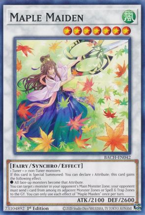 Maple Maiden [BACH-EN042] Common - Trinity Hobby