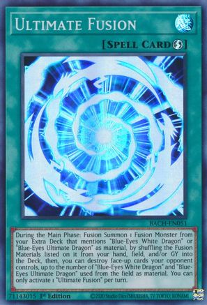 Ultimate Fusion [BACH-EN051] Super Rare - Trinity Hobby