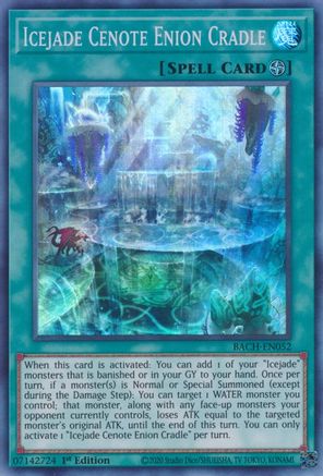 Icejade Cenote Enion Cradle [BACH-EN052] Super Rare - Trinity Hobby
