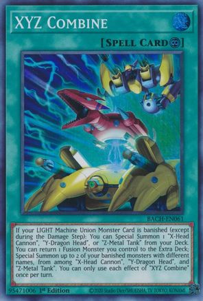XYZ Combine [BACH-EN061] Super Rare - Trinity Hobby