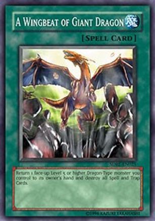 A Wingbeat of Giant Dragon [SDRL-EN025] Common - Trinity Hobby