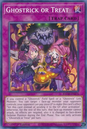 Ghostrick or Treat [BACH-EN076] Common - Trinity Hobby