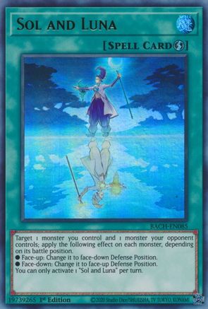 Sol and Luna [BACH-EN085] Ultra Rare - Trinity Hobby