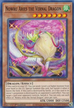 Nowru Aries the Vernal Dragon [BACH-EN096] Common - Trinity Hobby