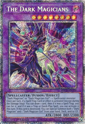 The Dark Magicians [BACH-EN100] Starlight Rare - Trinity Hobby