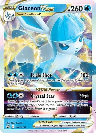 Glaceon VSTAR (SWSH197) [Sword & Shield: Black Star Promos] - Trinity Hobby