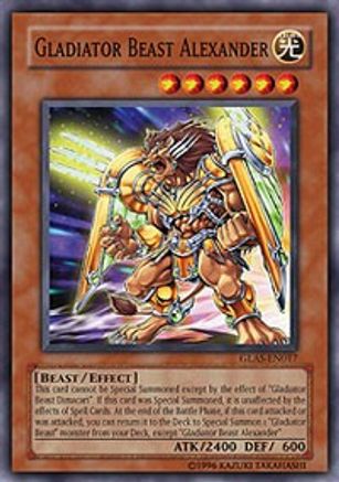 Gladiator Beast Alexander [GLAS-EN017] Super Rare - Trinity Hobby