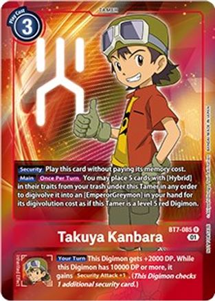Takuya Kanbara [BT7-085] (Alternative Art - Box Topper) [Next Adventure] - Trinity Hobby