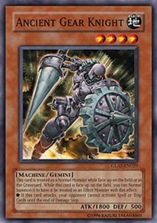 Ancient Gear Knight [GLAS-EN029] Common - Trinity Hobby