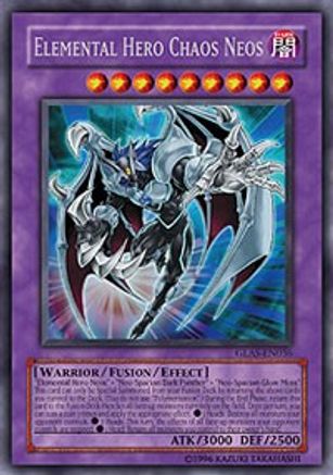 Elemental Hero Chaos Neos [GLAS-EN036] Secret Rare - Trinity Hobby