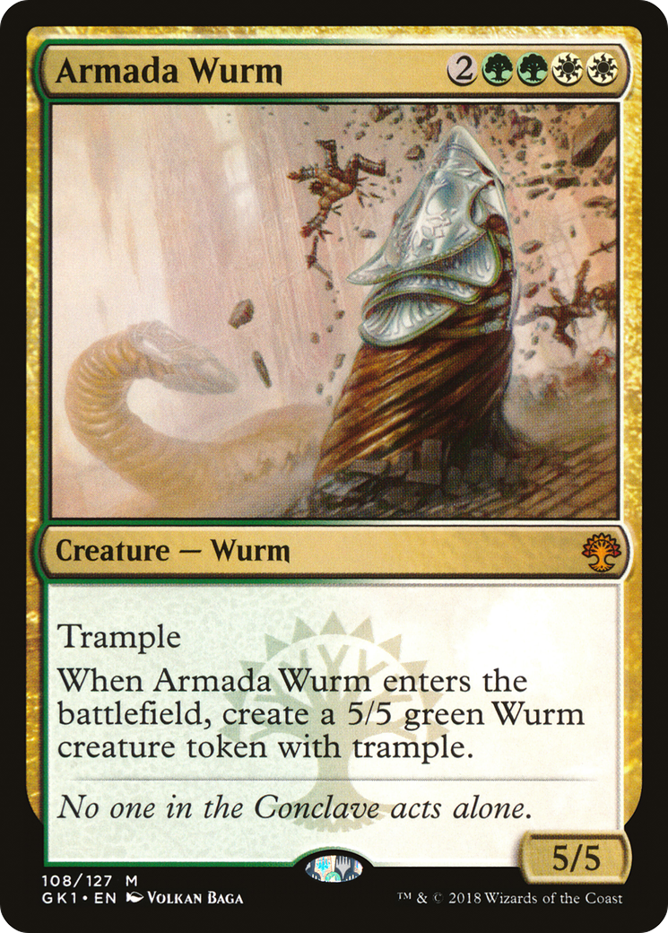 Armada Wurm [Guilds of Ravnica Guild Kit] - Trinity Hobby