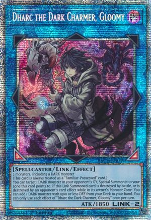 Dharc the Dark Charmer, Gloomy [BACH-EN049] Starlight Rare - Trinity Hobby