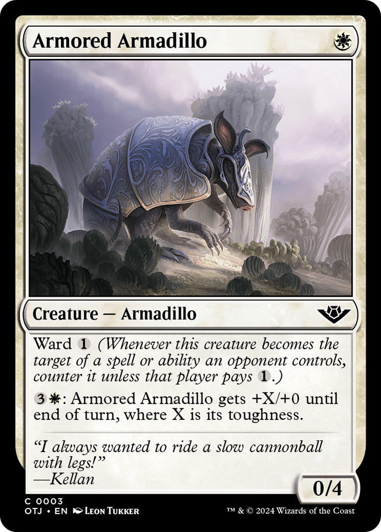 Armored Armadillo [Outlaws of Thunder Junction] - Trinity Hobby