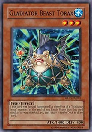 Gladiator Beast Torax [GLAS-EN081] Super Rare - Trinity Hobby