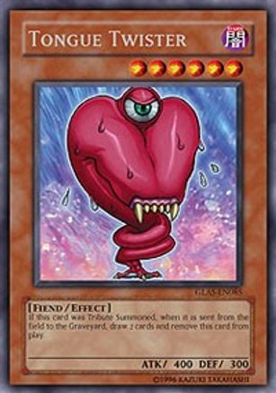 Tongue Twister [GLAS-EN085] Secret Rare - Trinity Hobby
