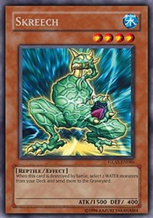 Skreech [GLAS-EN086] Secret Rare - Trinity Hobby