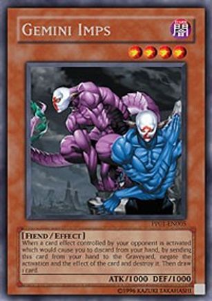 Gemini Imps [PP01-EN005] Secret Rare - Trinity Hobby