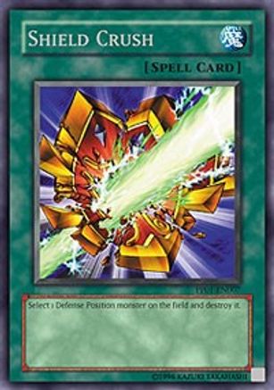Shield Crush [PP01-EN007] Secret Rare - Trinity Hobby