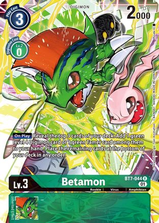 Betamon [BT7-044] (Alternate Art) [Next Adventure] - Trinity Hobby