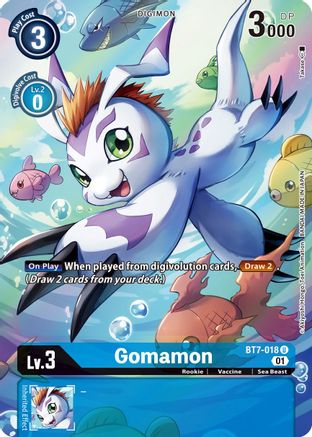 Gomamon [BT7-018] (Alternate Art) [Next Adventure] - Trinity Hobby