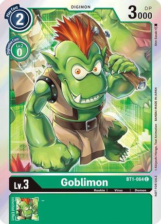 Goblimon (2021 Championship Finals Event Pack 1) (BT1-064) - [Release Special Booster]