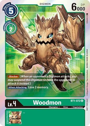 Woodmon (2021 Championship Finals Event Pack 1) (BT1-072) - [Release Special Booster]