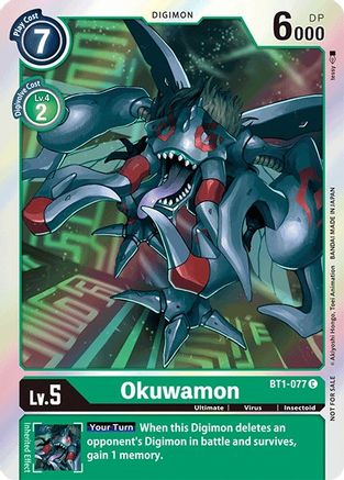 Okuwamon (2021 Championship Finals Event Pack 1) (BT1-077) - [Release Special Booster]