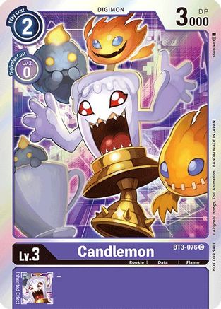 Candlemon (2021 Championship Finals Event Pack 1) (BT3-076) - [Release Special Booster]