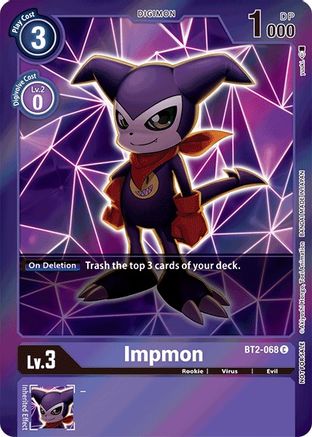 Impmon [BT2-068] (Event Pack 2) [Release Special Booster Ver.1.0] - Trinity Hobby