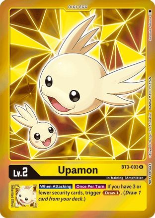 Upamon [BT3-003] (Event Pack 2) [Release Special Booster Ver.1.5] - Trinity Hobby