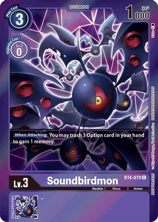 Soundbirdmon [BT4-078] (Event Pack 2) [Great Legend] - Trinity Hobby