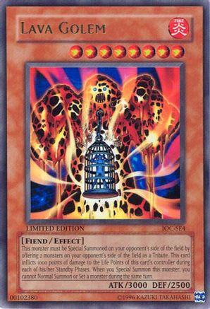 Lava Golem [IOC-SE4] Ultra Rare - Trinity Hobby