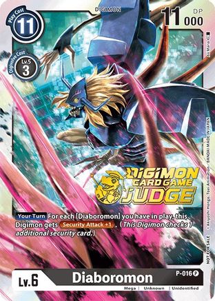 Diaboromon [P-016] (Judge Pack 1) [Promotional Cards] - Trinity Hobby