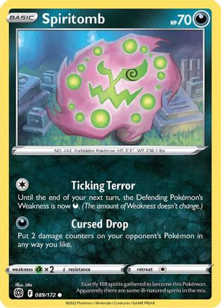 Spiritomb (089/172) [Sword & Shield: Brilliant Stars] - Trinity Hobby
