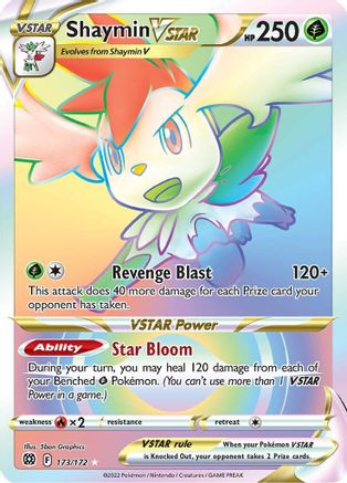 Shaymin VSTAR (173/172) [Sword & Shield: Brilliant Stars] - Trinity Hobby