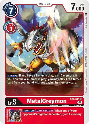 MetalGreymon [BT7-013] [Next Adventure] - Trinity Hobby
