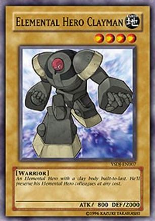 Elemental HERO Clayman [YSDJ-EN007] Common - Trinity Hobby