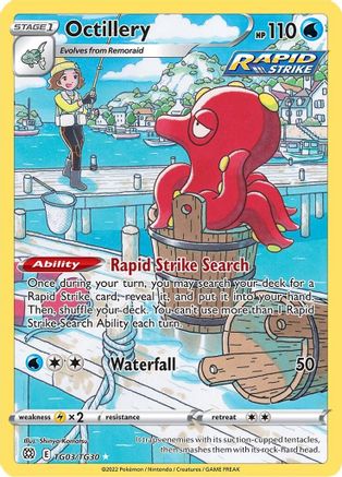 Octillery (TG03/TG30) [Sword & Shield: Brilliant Stars] - Trinity Hobby