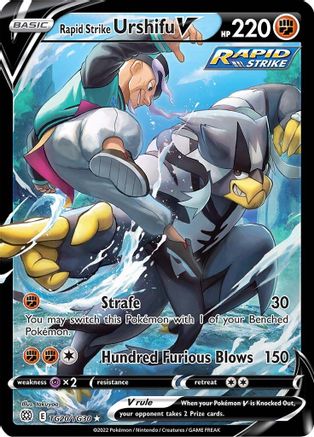 Rapid Strike Urshifu V (TG20/TG30) [Sword & Shield: Brilliant Stars] - Trinity Hobby