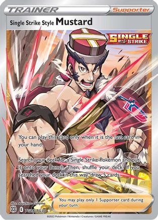 Single Strike Style Mustard (TG28/TG30) [Sword & Shield: Brilliant Stars] - Trinity Hobby