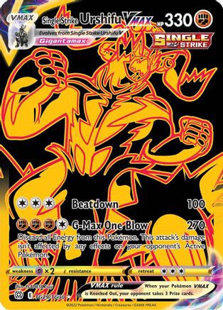 Single Strike Urshifu VMAX (TG29/TG30) [Sword & Shield: Brilliant Stars] - Trinity Hobby