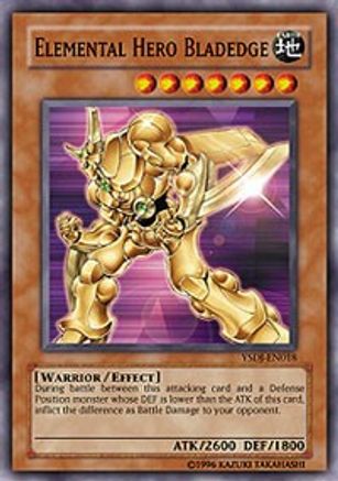 Elemental HERO Bladedge [YSDJ-EN018] Common - Trinity Hobby
