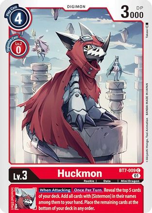 Huckmon [BT7-009] [Next Adventure] - Trinity Hobby