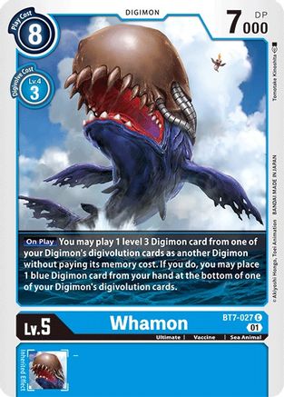 Whamon [BT7-027] [Next Adventure] - Trinity Hobby