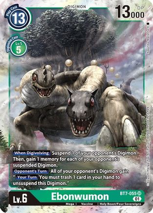 Ebonwumon [BT7-055] [Prochaine aventure] 