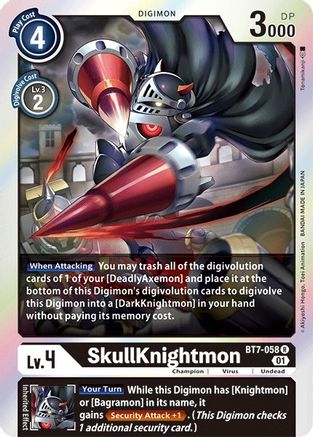 SkullKnightmon [BT7-058] [Prochaine aventure] 