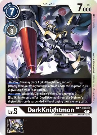 DarkKnightmon (BT7-063) - [Next Adventure] Foil