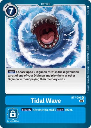 Tidal Wave [BT7-097] [Next Adventure] - Trinity Hobby